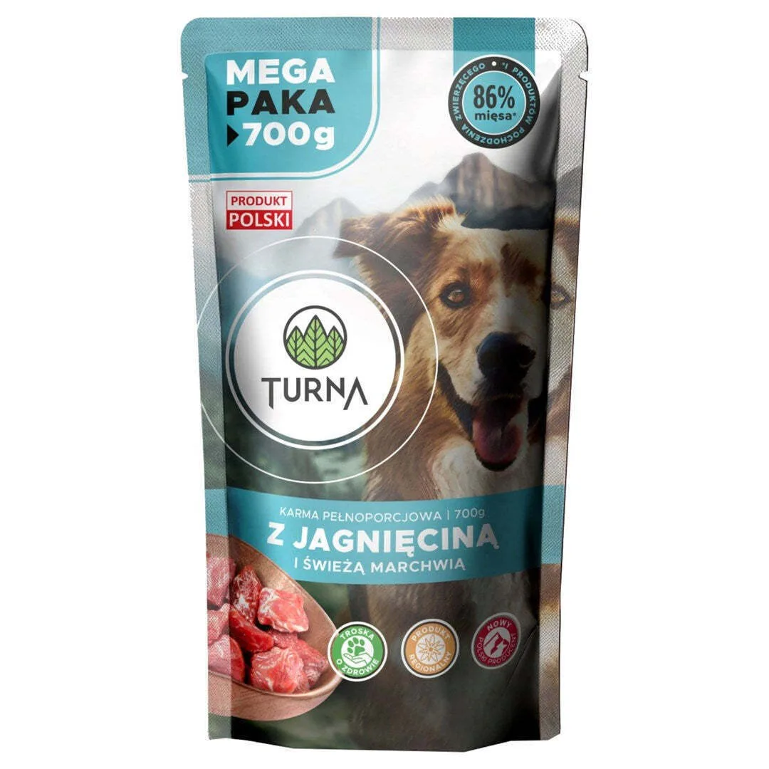 Turna Υγρή Τροφή Σκύλων με Αρνί 700gr Turna Υγρή Τροφή Σκύλων με Αρνί 700gr - Image 1