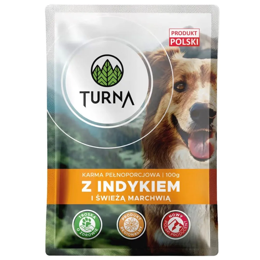 Turna Υγρή Τροφή Σκύλων με Γαλοπούλα 100gr Turna Υγρή Τροφή Σκύλων με Γαλοπούλα 100gr - Image 1