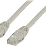 U/UTP Cat.6 (Gigabit) Καλώδιο Δικτύου Ethernet 3m Γκρι 5τμχ 04.023.0105