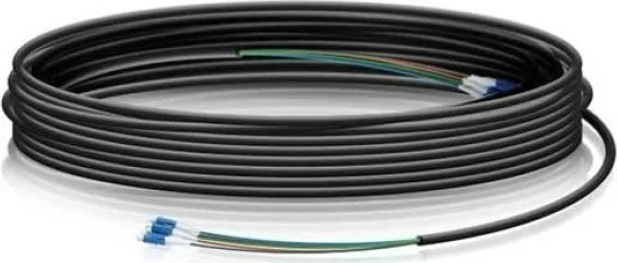 Ubiquiti Καλώδιο Οπτικής Ίνας LC-LC εξωτερικού χώρου χωρίς ακροδέκτες 60m Μαύρο FC-SM-200 Ubiquiti Καλώδιο Οπτικής Ίνας LC-LC εξωτερικού χώρου χωρίς ακροδέκτες 60m Μαύρο FC-SM-200 - Image 1