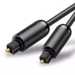 Ugreen AV122 Optical Audio Cable TOS male - TOS male Γκρι 1.5m (70891)