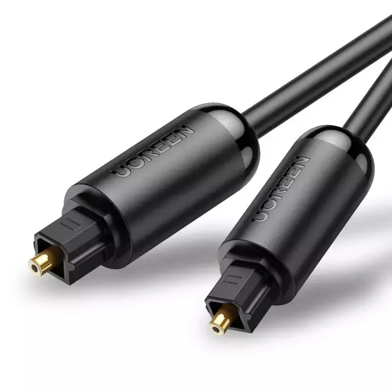 Ugreen AV122 Optical Audio Cable TOS male - TOS male Γκρι 1.5m (70891) Ugreen AV122 Optical Audio Cable TOS male - TOS male Γκρι 1.5m (70891) - Image 1