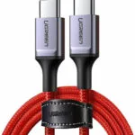 Ugreen Braided USB 3.0 Cable USB-C male - USB-C Κόκκινο 1m 60186