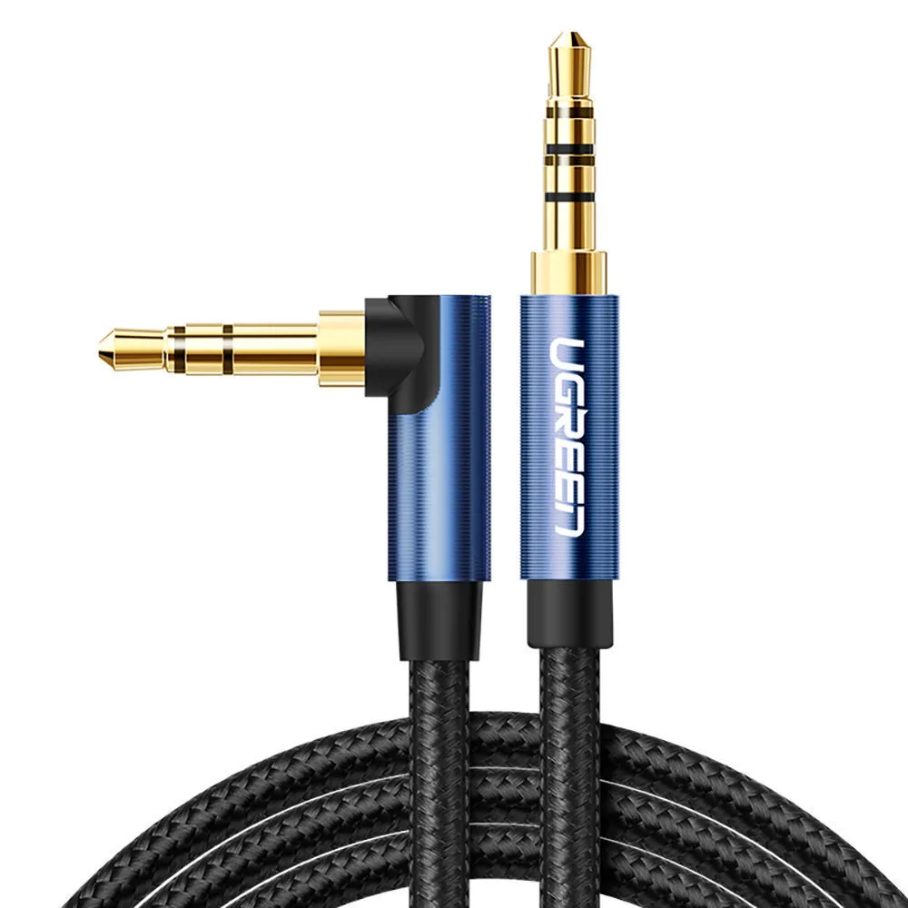 Ugreen Καλώδιο Ήχου 3.5mm male - 3.5mm male Μπλε 1.5m με Επίχρυσους Ακροδέκτες 12204 Ugreen Καλώδιο Ήχου 3.5mm male - 3.5mm male Μπλε 1.5m με Επίχρυσους Ακροδέκτες 12204 - Image 1