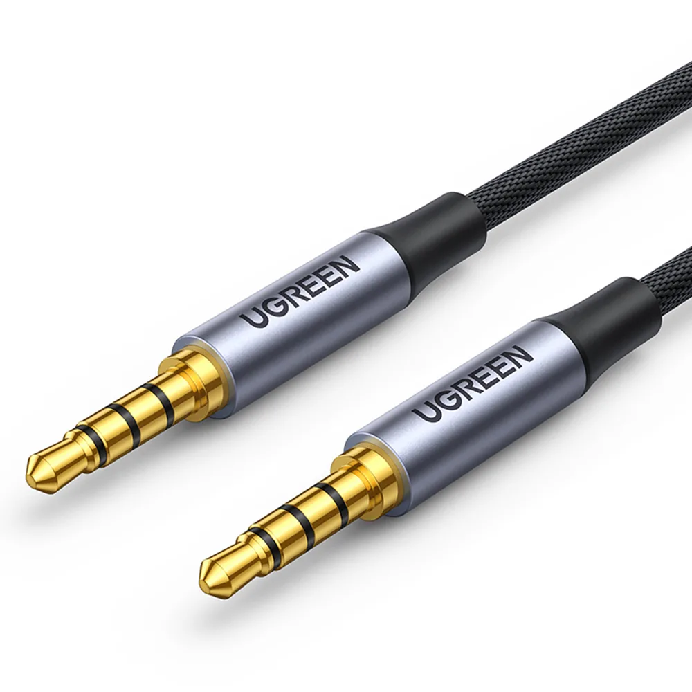 Ugreen Καλώδιο Ήχου TRRS 3.5mm male - 3.5mm male Μαύρο 3m με Επίχρυσους Ακροδέκτες 20785 Ugreen Καλώδιο Ήχου TRRS 3.5mm male - 3.5mm male Μαύρο 3m με Επίχρυσους Ακροδέκτες 20785 - Image 1