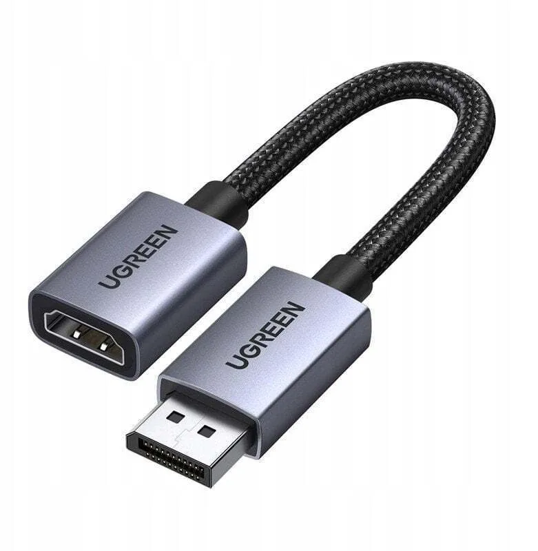 Ugreen Μετατροπέας DisplayPort male σε HDMI female 1τμχ 65982 Ugreen Μετατροπέας DisplayPort male σε HDMI female 1τμχ 65982 - Image 1