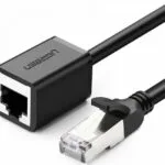Ugreen F/FTP Cat.6 (Gigabit) Καλώδιο Δικτύου Ethernet 0.5m Μαύρο 11278
