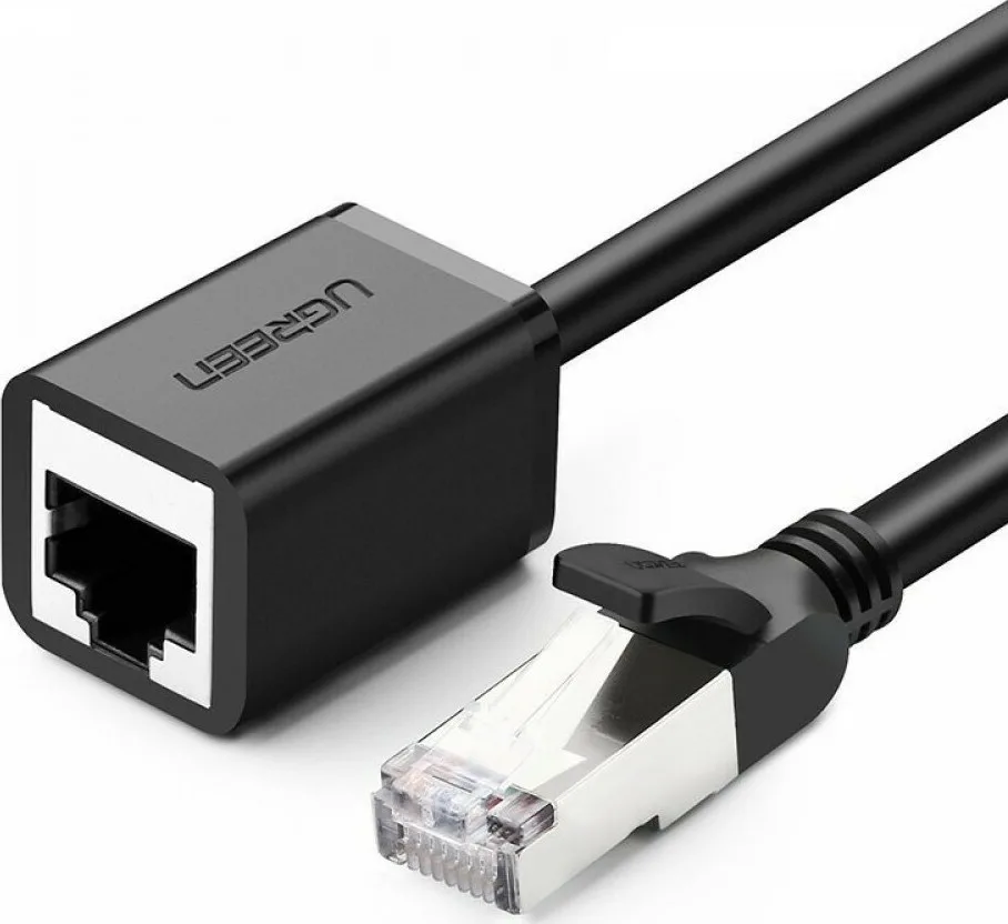 Ugreen F/FTP Cat.6 (Gigabit) Καλώδιο Δικτύου Ethernet 0.5m Μαύρο 11278 Ugreen F/FTP Cat.6 (Gigabit) Καλώδιο Δικτύου Ethernet 0.5m Μαύρο 11278 - Image 1