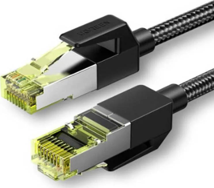 Ugreen F/FTP Cat.7 (10Gbps) Καλώδιο Δικτύου Ethernet 3m Μαύρο 80424 Ugreen F/FTP Cat.7 (10Gbps) Καλώδιο Δικτύου Ethernet 3m Μαύρο 80424 - Image 1