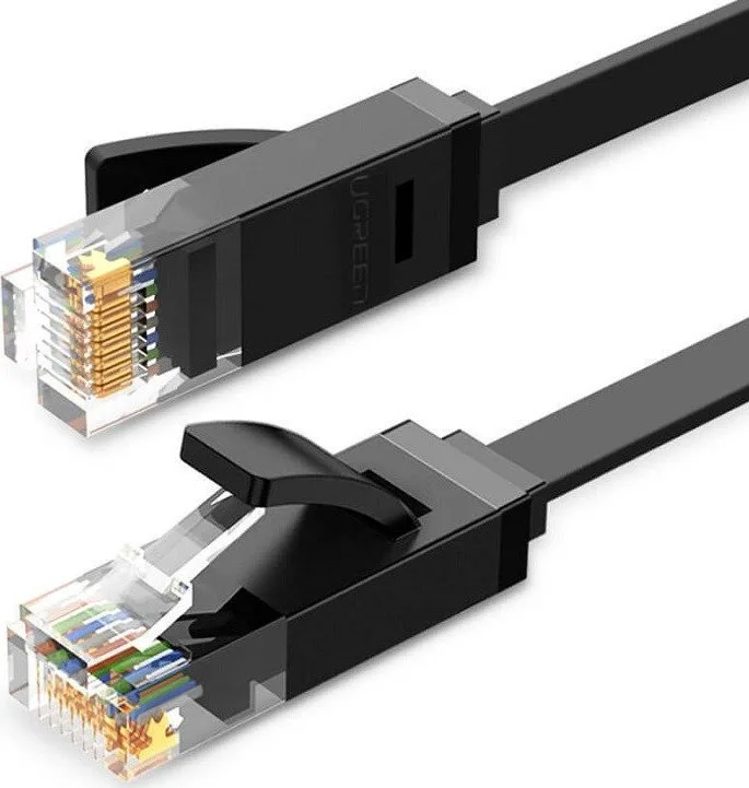 Ugreen Flat U/UTP Cat.6 (Gigabit) Καλώδιο Δικτύου Ethernet 10m Μαύρο 50178 Ugreen Flat U/UTP Cat.6 (Gigabit) Καλώδιο Δικτύου Ethernet 10m Μαύρο 50178 - Image 1