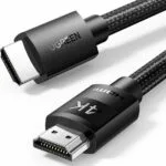 Ugreen HD119 HDMI 2.0 Premium High Speed 4K 60Hz HDR Braided Cable HDMI male - HDMI male 1m Μαύρο 30999