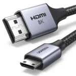 Ugreen HD163 HDMI 2.1 Ultra High Speed 48Gbps 4K 120Hz HDR VRR Cable HDMI male - mini HDMI male 1m Μαύρο 15514