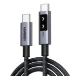 Ugreen LED USB 2.0 Cable USB-C male - USB-C 100W PD Μαύρο 2m 35512