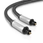 Ugreen Optical Audio Cable TOS male - TOS male Γκρι 1m (10539)