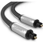Ugreen Optical Audio Cable TOS male - TOS male Μαύρο 1.5m (10542)