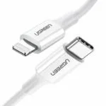 Ugreen US171 USB-C to Lightning Cable 36W Λευκό 0.25m (60746)