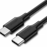 Ugreen US286 USB 2.0 Cable USB-C male - USB-C 60W Μαύρο 0.5m 50996