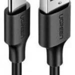 Ugreen Us287 USB 2.0 Cable USB-C male - USB-A 60W PD Μαύρο 1m 60116