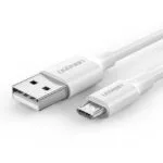Ugreen US289 Regular USB 2.0 to micro USB Cable Λευκό 1.5m (60142) 1τμχ