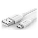 Ugreen US289 Regular USB 2.0 to micro USB Cable Λευκό 2m (60143) 1τμχ