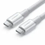 Ugreen US300 USB 2.0 Cable USB-C male - USB-C 100W Λευκό 2m 99671