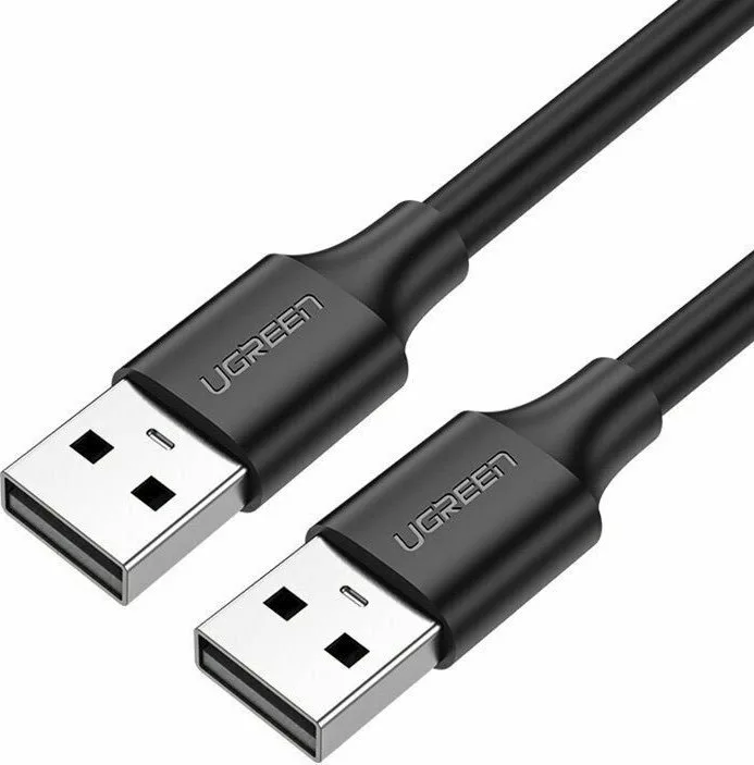 Ugreen USB 2.0 Cable USB-A male - USB-A male Μαύρο 0.5m 10308 Ugreen USB 2.0 Cable USB-A male - USB-A male Μαύρο 0.5m 10308 - Image 1