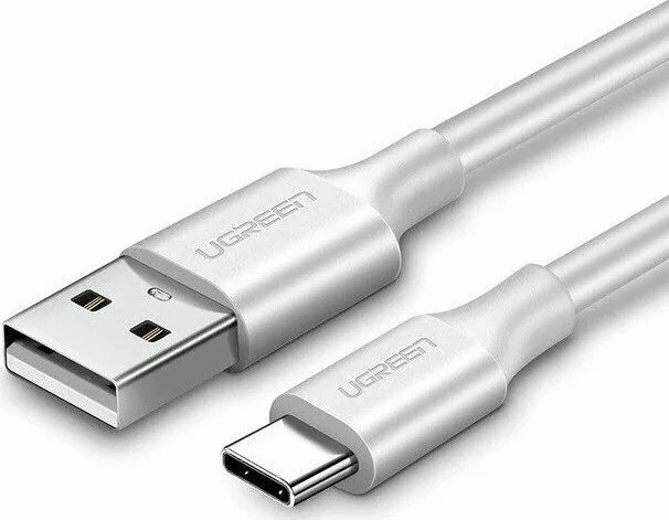 Ugreen USB 2.0 Cable USB-C male - USB-A Λευκό 1.5m 60122 Ugreen USB 2.0 Cable USB-C male - USB-A Λευκό 1.5m 60122 - Image 1