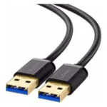 Ugreen USB 3.0 Cable USB-A male - USB-A male Γκρι 2m 10371