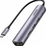 Ugreen USB-C Docking Station με HDMI 4K PD Ethernet Μπλε (10919)