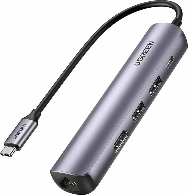 Ugreen USB-C Docking Station με HDMI 4K PD Ethernet Μπλε (10919) Ugreen USB-C Docking Station με HDMI 4K PD Ethernet Μπλε (10919) - Image 1