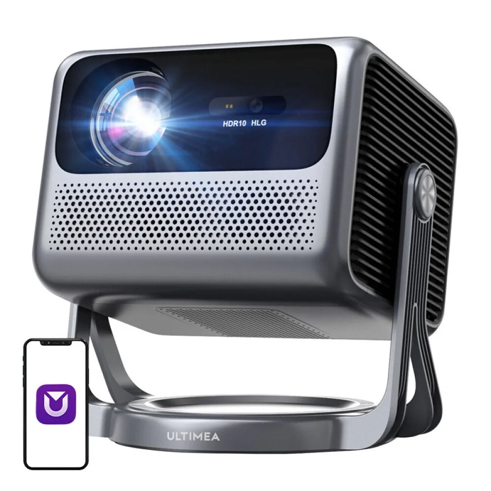 Ultimea Nova C40 Projector LCD Full HD Λάμπας LED με Wi-Fi και Ενσωματωμένα Ηχεία Ultimea Nova C40 Projector LCD Full HD Λάμπας LED με Wi-Fi και Ενσωματωμένα Ηχεία - Image 1