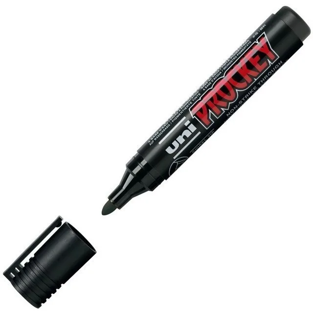 Uni-Ball Ανεξίτηλος Μαρκαδόρος Black BAZ424 Uni-Ball Ανεξίτηλος Μαρκαδόρος Black BAZ424 - Image 1