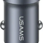 Usams Φορτιστής Αυτοκινήτου 30W Γρήγορης Φόρτισης με Θύρες: 1xUSB 1xType-C CC322CC01