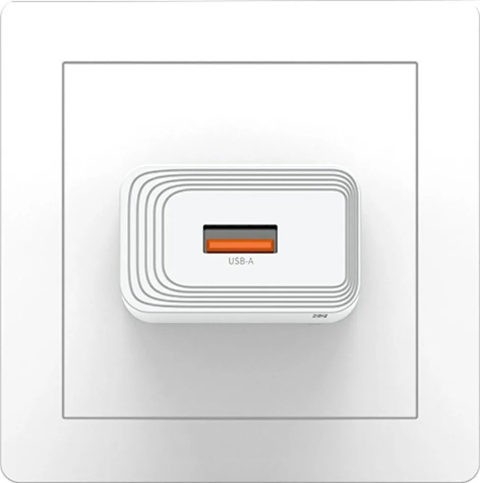 Usams Φορτιστής Χωρίς Καλώδιο με Θύρα USB-A 10.5W Λευκός (T69) Usams Φορτιστής Χωρίς Καλώδιο με Θύρα USB-A 10.5W Λευκός (T69) - Image 1