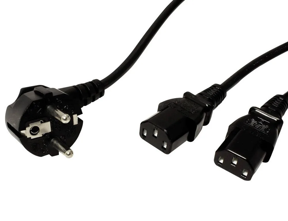 Value Schuko - IEC C13 Cable 1.8m Μαύρο 19.99.1022B Value Schuko - IEC C13 Cable 1.8m Μαύρο 19.99.1022B - Image 1