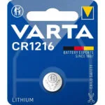 Varta Μπαταρία Λιθίου Ρολογιών CR1216 3V 1τμχ