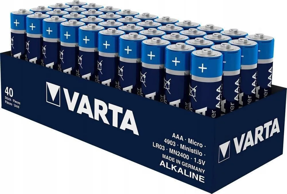 Varta High Energy Αλκαλικές Μπαταρίες AAA 1.5V 40τμχ Varta High Energy Αλκαλικές Μπαταρίες AAA 1.5V 40τμχ - Image 1