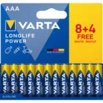Varta Longlife Power Αλκαλικές Μπαταρίες AAA 1.5V 12τμχ