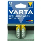 Varta Recharge Accu Recycled Επαναφορτιζόμενες Μπαταρίες AA Ni-MH 2100mAh 1.2V 2τμχ