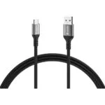 Varta USB 2.0 Cable USB-C male - USB-A 60W Μαύρο 2m