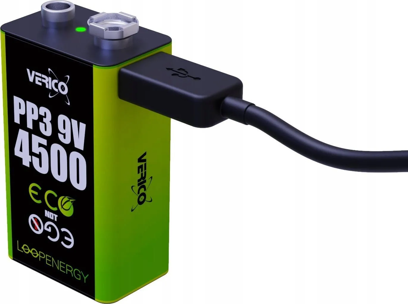 Verico Loop Energy 2-pack 9v Block-akku Li-ion 500 Mah Verico Loop Energy 2-pack 9v Block-akku Li-ion 500 Mah - Image 1