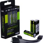 Verico Loopenergy Aa2550 4er-pack Επαναφορτιζόμενες Usb-c