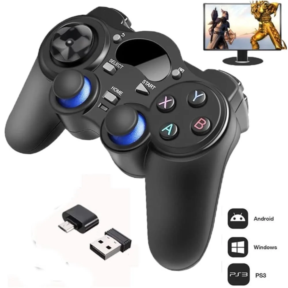 VM-25354 Ασύρματο Gamepad για Android / PC / PS3 Μαύρο VM-25354 Ασύρματο Gamepad για Android / PC / PS3 Μαύρο - Image 1