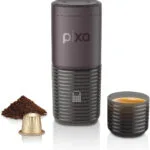 Wacaco Pixapresso 20bar 12V με Δοχείο Καφέ 16gr Dark Burgundy