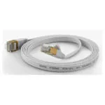 Wantec F/FTP Cat.6 (Gigabit) Καλώδιο Δικτύου Ethernet 15m Λευκό 7012