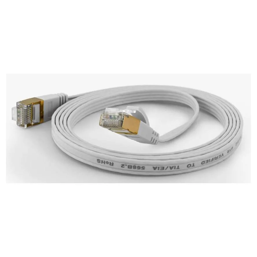 Wantec F/FTP Cat.6 (Gigabit) Καλώδιο Δικτύου Ethernet 15m Λευκό 7012 Wantec F/FTP Cat.6 (Gigabit) Καλώδιο Δικτύου Ethernet 15m Λευκό 7012 - Image 1