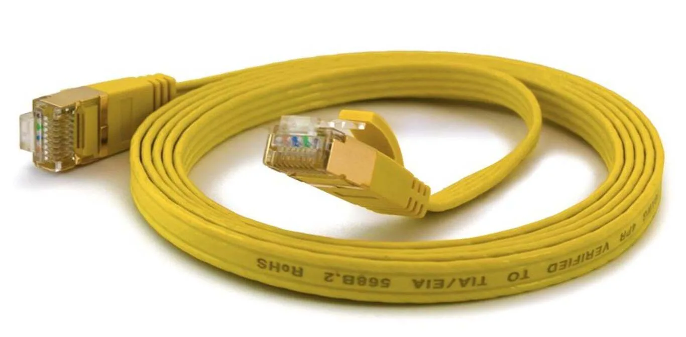 Wantec F/UTP Cat.6a (Gigabit) Καλώδιο Δικτύου Ethernet 0.25m Κίτρινο 7059 Wantec F/UTP Cat.6a (Gigabit) Καλώδιο Δικτύου Ethernet 0.25m Κίτρινο 7059 - Image 1