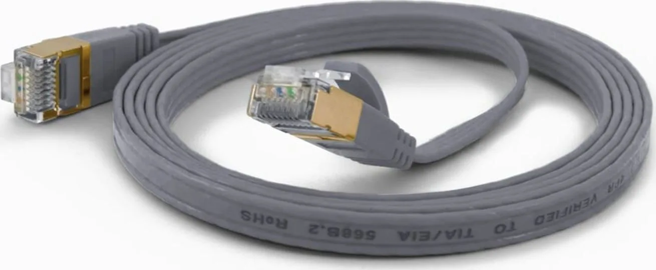 Wantec F/UTP Cat.6a (Gigabit) Καλώδιο Δικτύου Ethernet 0.2m Γκρι Wantec F/UTP Cat.6a (Gigabit) Καλώδιο Δικτύου Ethernet 0.2m Γκρι - Image 1