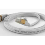 Wantec F/UTP Cat.6a (Gigabit) Καλώδιο Δικτύου Ethernet 5m Λευκό 7009