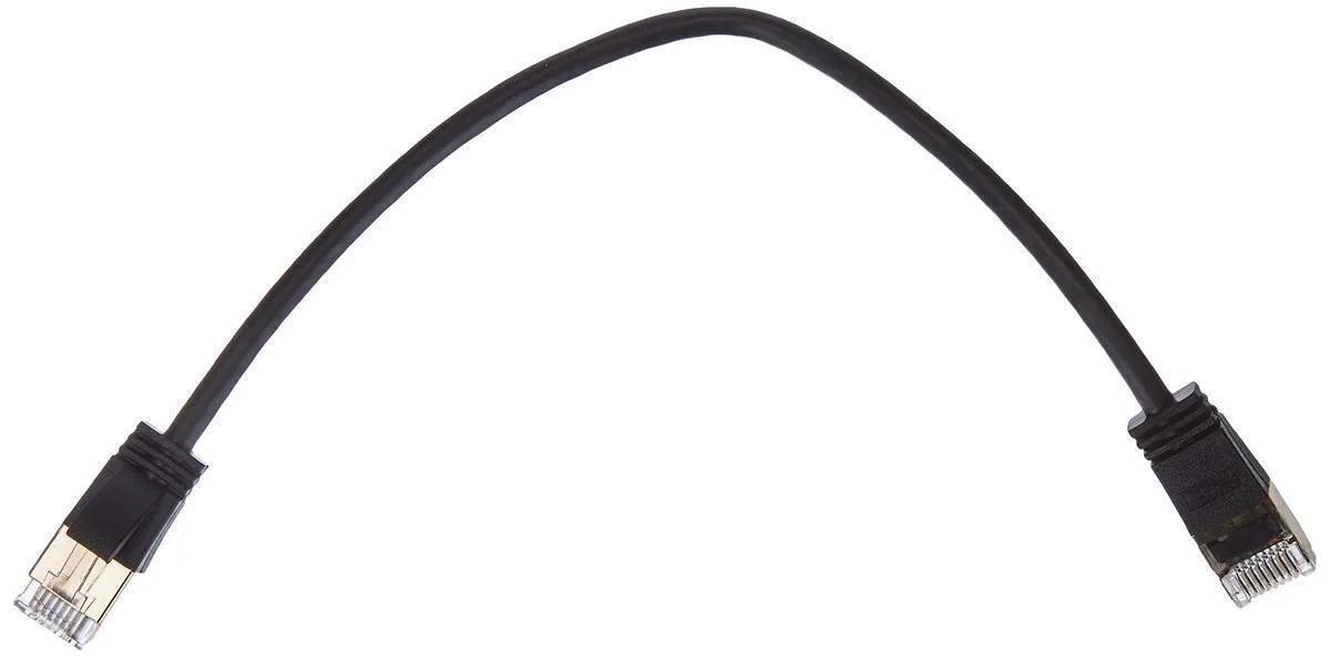 Wantec S/FTP Cat.7 (10Gbps) Καλώδιο Δικτύου Ethernet 0.2m Μαύρο 7198 Wantec S/FTP Cat.7 (10Gbps) Καλώδιο Δικτύου Ethernet 0.2m Μαύρο 7198 - Image 1